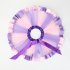 Kids Girls Rainbow Gauze  Skirt Lace up Design Comfortable Breathable Colorful Home Party Casual Tutu Skirt Princess Dress purple  2 4year M