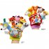 Kids Glove Puppet Set Cartoon Animal Finger Doll Hand Puppet For Boys Girls Gifts Birthday Party Favor Orange  left hand 
