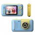 Kids Hd Digital Camera 20 Million Pixel Video Recorder 180 Degree Rotation Small Slr Photo Camera Pink