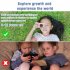 Kids Hd Digital Camera 20 Million Pixel Video Recorder 180 Degree Rotation Small Slr Photo Camera Pink