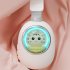 Kids Headphones With Mic LED Light Up 3D Cat Wireless Kids Headphones Adjustable Headband Over Ear Headsets pink
