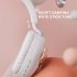 Kids Headphones With Mic LED Light Up 3D Cat Wireless Kids Headphones Adjustable Headband Over Ear Headsets pink