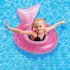 Kids Inflatable Pool Floats Thickened Baby Mermaid Seat Swimming Ring For 3 8 Years Old Kids 63 x 47CM