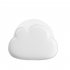 Kids Led Cute Cloud Shape Night Light With Lanyard 4 Lighting Modes Rechargeable 1200mah Battery Bedside Lamp White