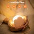 Kids Led Cute Cloud Shape Night Light With Lanyard 4 Lighting Modes Rechargeable 1200mah Battery Bedside Lamp White