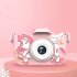 Kids Mini Camera 2 0ips Display Hd Digital Camera Cartoon Educational Toy 800w Single Camera Pink