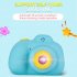 Kids Mini SLR Camera HD Double Lens CMOS Sensor 2 0inch LCD Screen Develop Imagination Child Birthday Gift pink
