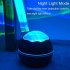 Kids Night Light 360 Degree Rotating 2 In 1 Ocean Starry Night Light Projector 8 Colors Changing Light For Boys Girls black