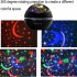Kids Night Light 360 Degree Rotating 2 In 1 Ocean Starry Night Light Projector 8 Colors Changing Light For Boys Girls black