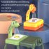 Kids Painting Board Toys Multi functional Projector Cartoon Art Painting Table With Lighting Music Toys For Boys Girls green