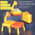 Kids Painting Board Toys Multi functional Projector Cartoon Art Painting Table With Lighting Music Toys For Boys Girls green