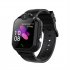 Kids Phone Watch Gps Two way Positioning 1 44 inch Hd Touch screen Anti lost Monitor Student Smartwatch black