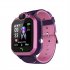 Kids Phone Watch Gps Two way Positioning 1 44 inch Hd Touch screen Anti lost Monitor Student Smartwatch pink