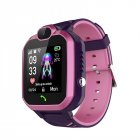 Kids Phone Watch Gps Two way Positioning 1 44 inch Hd Touch screen Anti lost Monitor Student Smartwatch pink