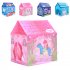 Kids Play Tent Cartoon Printing Indoor Outdoor Adventure Playhouse Birthday Christmas Gifts For Boys Girls D