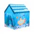 Kids Play Tent Cartoon Printing Indoor Outdoor Adventure Playhouse Birthday Christmas Gifts For Boys Girls D