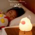 Kids Portable Silicone Night Light Rgb Colorful Dimming Infrared Remote Control Rechargeable Bedside Lamps Patted Light