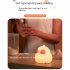 Kids Portable Silicone Night Light Rgb Colorful Dimming Infrared Remote Control Rechargeable Bedside Lamps Remote control