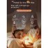 Kids Portable Silicone Night Light Rgb Colorful Dimming Infrared Remote Control Rechargeable Bedside Lamps Patted Light