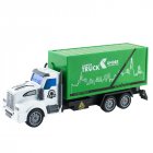 Kids Pull Back Car Model Simulation Container Sanitation Vehicle Garbage Truck Toys Engineering Vehicles