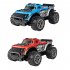 Kids RC Car High Speed 30km H Off Road Vehicle with Light Electric Remote Control Climbing Car Blue 2 Batteries