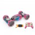 Kids RC Car Toy Gesture Sensing Double sided Twist Stunt Car Electric Racing Off Road Vehicle Model Toys Blue