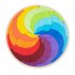 Kids Rainbow Puzzle Building Blocks Wooden Building Bricks Jigsaw Puzzle Early Educational Toys For Kids Gifts C