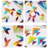 Kids Rainbow Puzzle Building Blocks Wooden Building Bricks Jigsaw Puzzle Early Educational Toys For Kids Gifts C