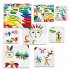 Kids Rainbow Puzzle Building Blocks Wooden Building Bricks Jigsaw Puzzle Early Educational Toys For Kids Gifts C