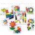 Kids Rainbow Puzzle Building Blocks Wooden Building Bricks Jigsaw Puzzle Early Educational Toys For Kids Gifts D