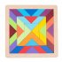 Kids Rainbow Puzzle Building Blocks Wooden Building Bricks Jigsaw Puzzle Early Educational Toys For Kids Gifts D