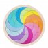 Kids Rainbow Puzzle Building Blocks Wooden Building Bricks Jigsaw Puzzle Early Educational Toys For Kids Gifts D