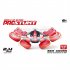 Kids Remote Control Car Toy Double Sided 360 Degree Rotating 4wd Stunt RC Car with Light Blue