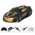 Kids Remote Control Car Gesture Induction Deformation Wall Climbing Stunt Car Black and Gold Dual Control