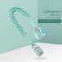 Kids Safety Harness Infant Baby Anti lost Wrist Band Key Lock 360 Degree Rotation Anti lost Rope light green   B 2 meters