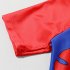 Kids Short Sleeves One piece Swimsuit Cartoon Printing Quick drying Swimwear For 2 7 Years Old Boys Girls blue red crab 6 7years XL