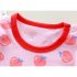 Kids Short Sleeves T shirt Fashion Cute Printing Round Neck Breathable Tops For 1 6 Years Old Boys Girls A12 2 3Y 100cm