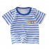 Kids Short Sleeves T shirt Fashion Cute Printing Round Neck Breathable Tops For 1 6 Years Old Boys Girls A10 4 5Y 120cm