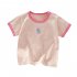 Kids Short Sleeves T shirt Fashion Cute Printing Round Neck Breathable Tops For 1 6 Years Old Boys Girls A23 4 5Y 120cm