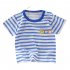 Kids Short Sleeves T shirt Fashion Cute Printing Round Neck Breathable Tops For 1 6 Years Old Boys Girls A11 1 2Y 90cm