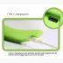 Kids Silicone Chick Night Light Dimmable Eye Protection USB Rechargeable Nightlights Birthday Xmas Gifts For Boys Girls green
