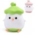 Kids Silicone Chick Night Light Dimmable Eye Protection USB Rechargeable Nightlights Birthday Xmas Gifts For Boys Girls green
