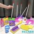 Kids Simulate Broom Dustpan Brush Cleaning Tool Set for Toddlers Housekeeping Accessories As shown