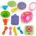 Kids Simulate Mini Appliances Tableware Play House Toys Set