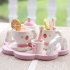 Kids Simulate Wooden Strawberry Afternoon Tea Play House Tea Set Educational Toys