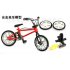 Kids Simulation Mini Alloy Finger Bicycle Spare Tire Bicycle Bikes Gift Three color random