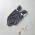 Kids Sleeveless Swimsuit Girls Cute Plaid Printing Breathable One piece Swimwear For Swimming Hot Spring black 7 8years XL