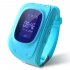 Kids Smart Watch Girls Boys Digital Watch with Anti Lost SOS Button GPS Tracker Smartwatch  blue