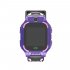 Kids Smart Watch Phone Kids GPS Tracker Watch with SOS Anti Lost Alarm Sim Card Slot Touch Screen Alarm Clock Digital Wrist Watch E12 for Boys and Girls purple