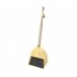 Kids Stretchable Floor Cleaning Tools Mop Broom Dustpan Play house Toys Gift  Orange pink broom   dustpan set